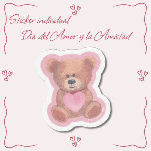 Sticker individual - Día del Amor y la Amistad