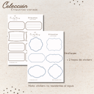 Colección - Etiquetas vintage