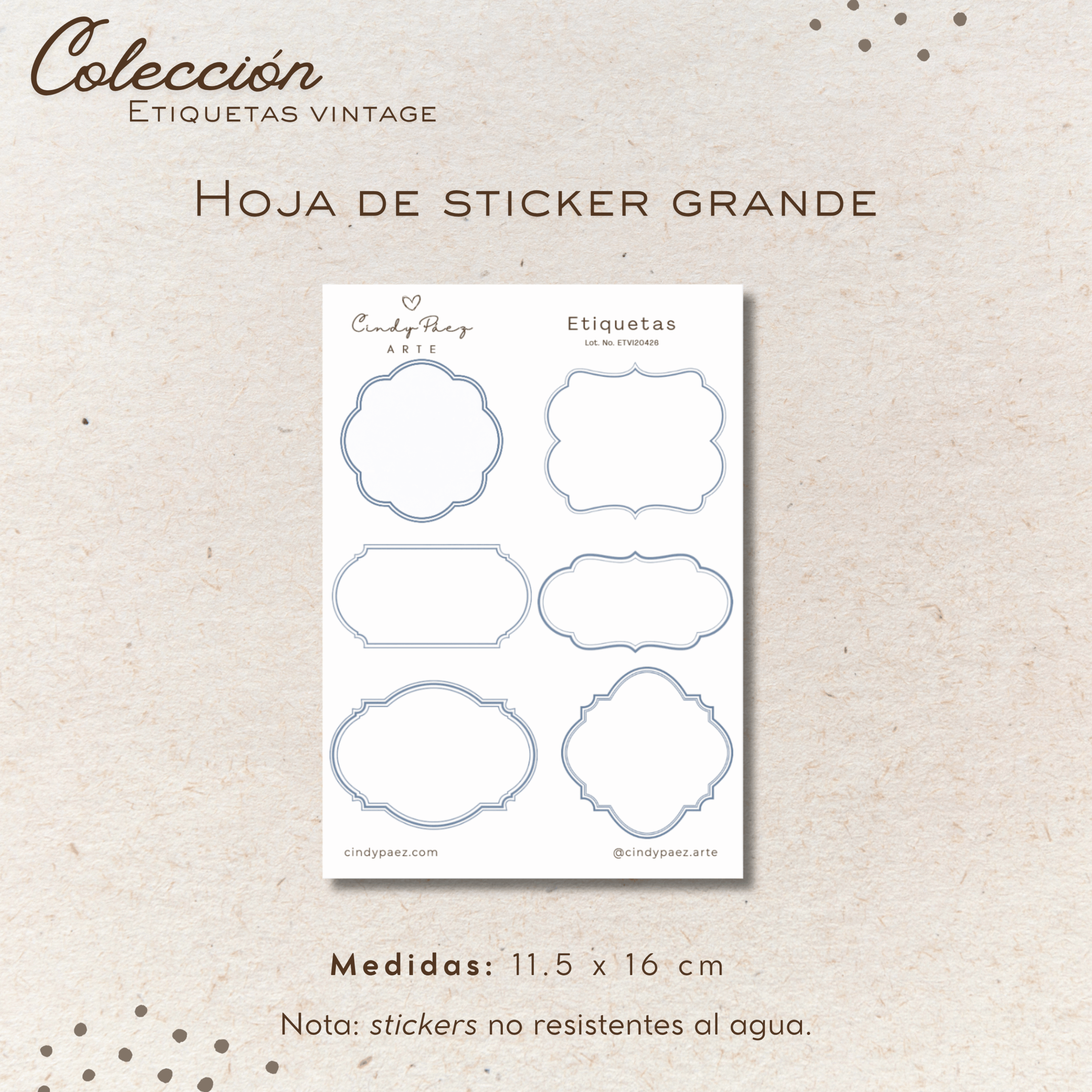 Etiquetas vintage 2